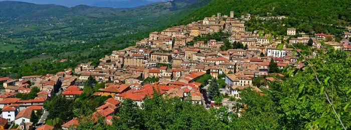 Veduta panoramica di San Donato Val di Comino